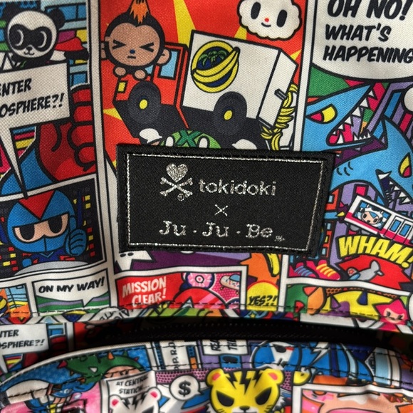 Tokidoki x jujube cartoon backpack diaper bag new without tags - Picture 3 of 9